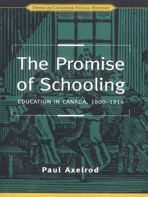 cover image of The Promise of Schooling